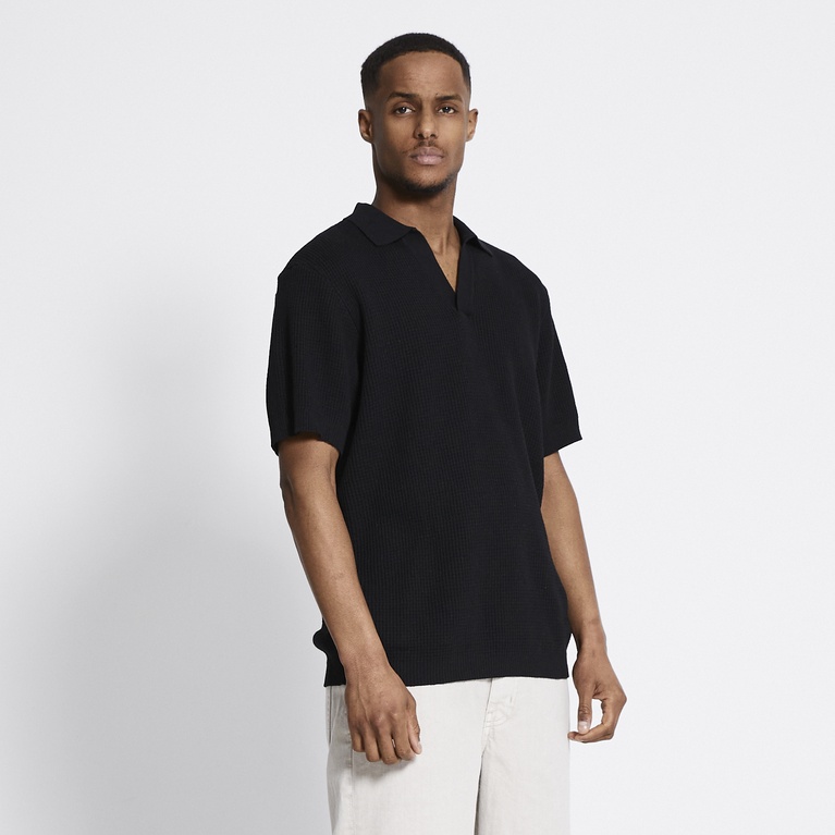 Poloshirt "Alfons Waffle" Poloshirt "Alfons Waffle"